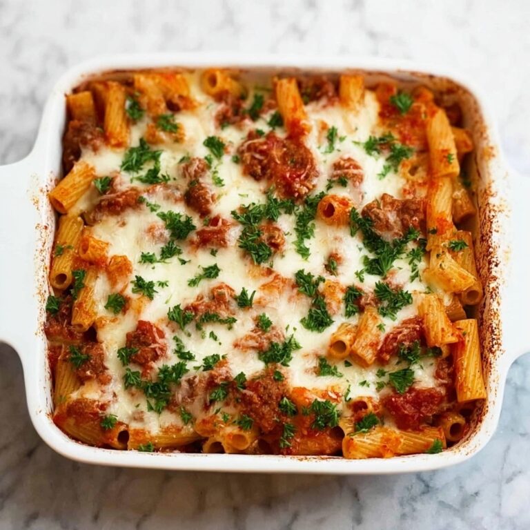 Meatless Baked Ziti Recipe