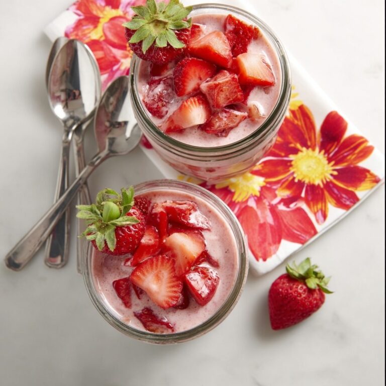 Strawberry Overnight Oats Recipe