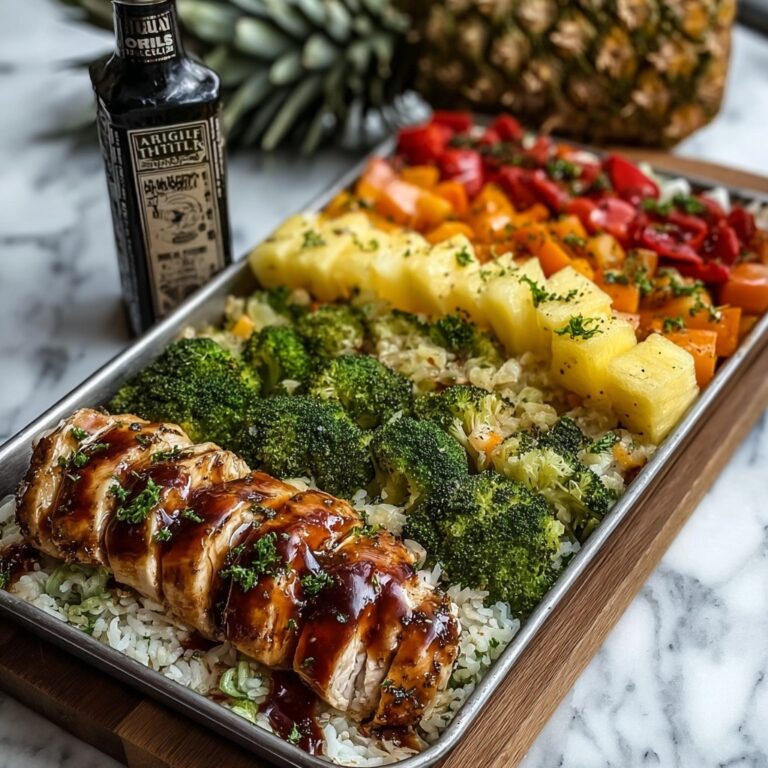 Hawaiian Chicken Sheet Pan Recipe