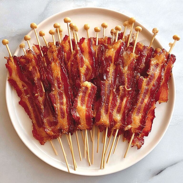Candied Bacon Lollipops Recipe