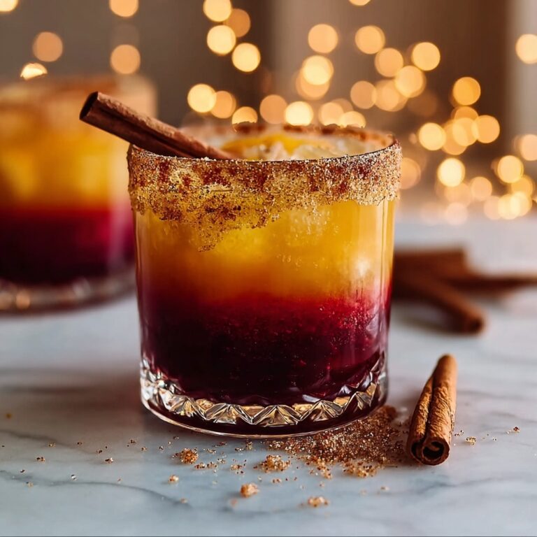 Festive Spiced Christmas Margarita with a Twist Recipe