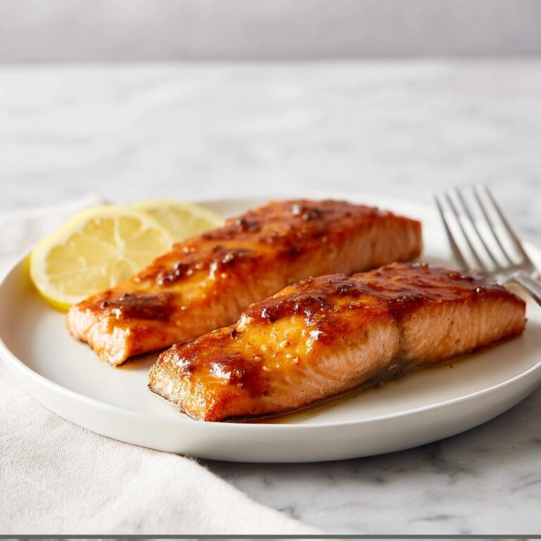 Air Fryer Honey Garlic Salmon Recipe
