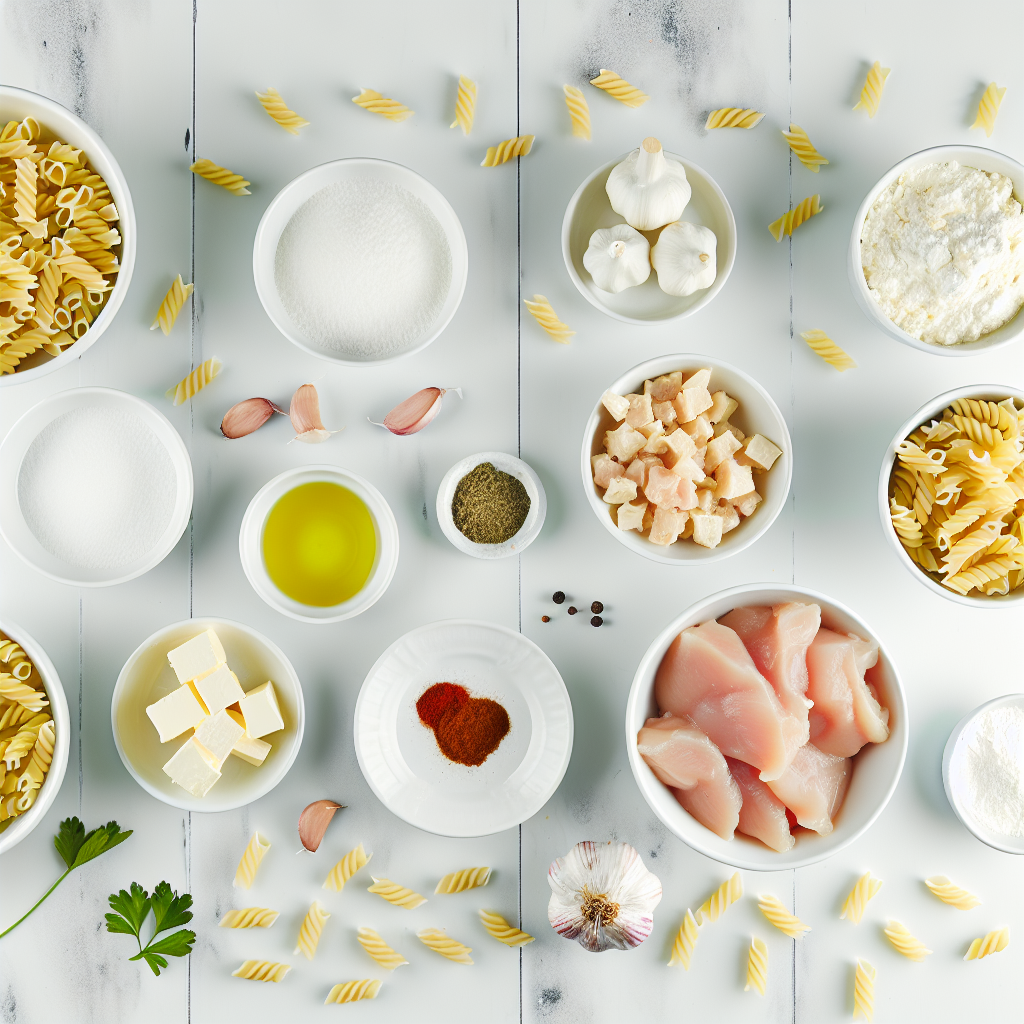 Creamy Garlic Parmesan Chicken Pasta Recipe - Recipe Image
