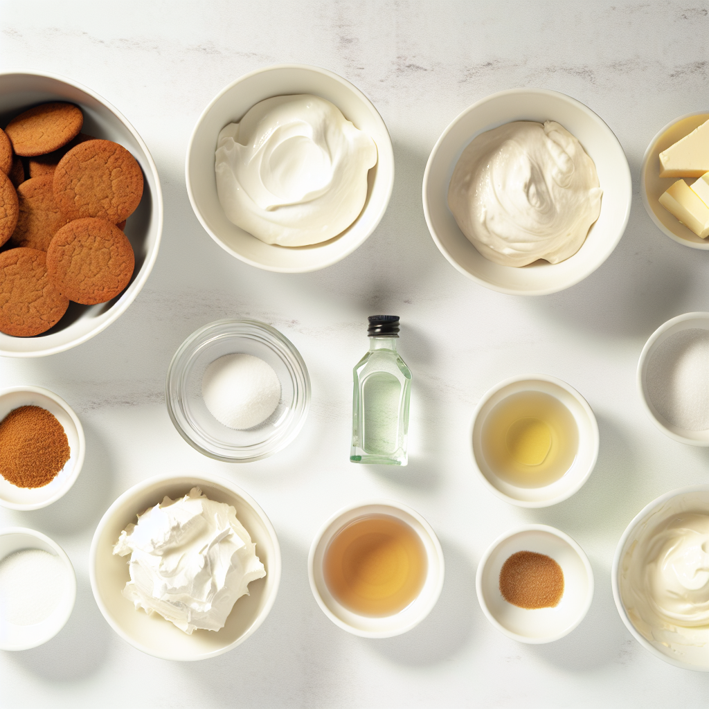 No Bake Gingerbread Cheesecake Cups Recipe - Recipe Image