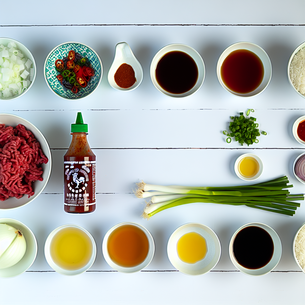 Crispy Chilli Beef Rice Recipe - Recipe Image