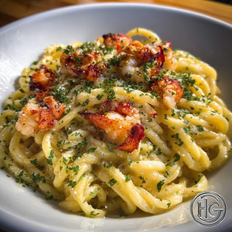 Buttered Lobster Pasta Recipe