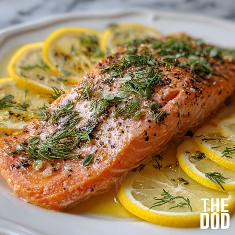 Salmon Roasted in Butter Recipe