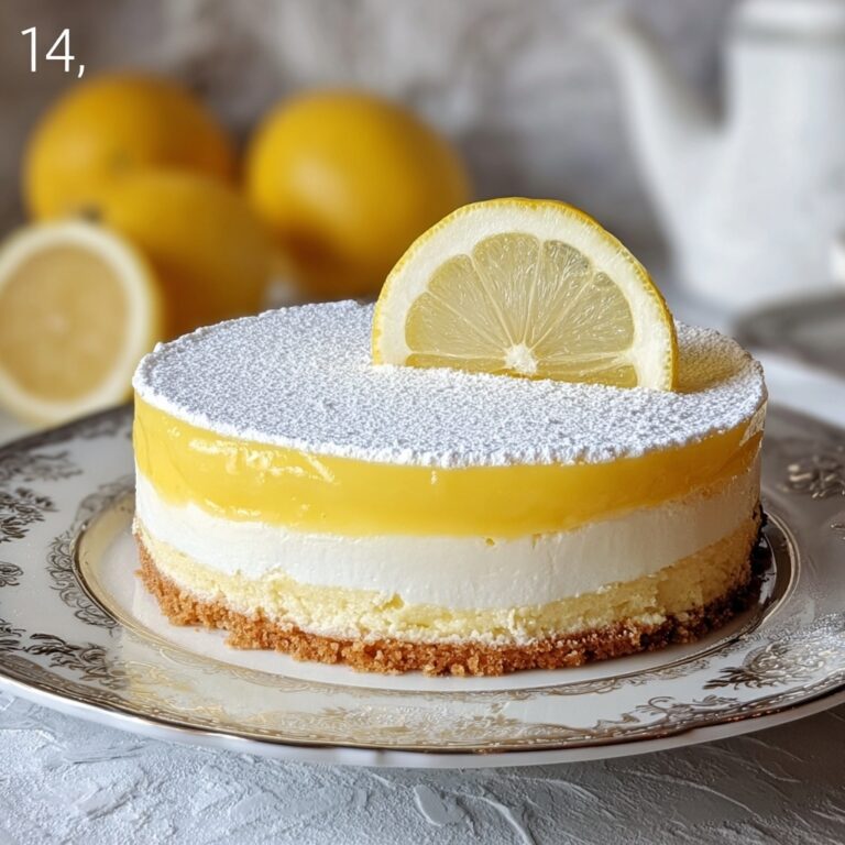 Lemon Custard Cake Recipe