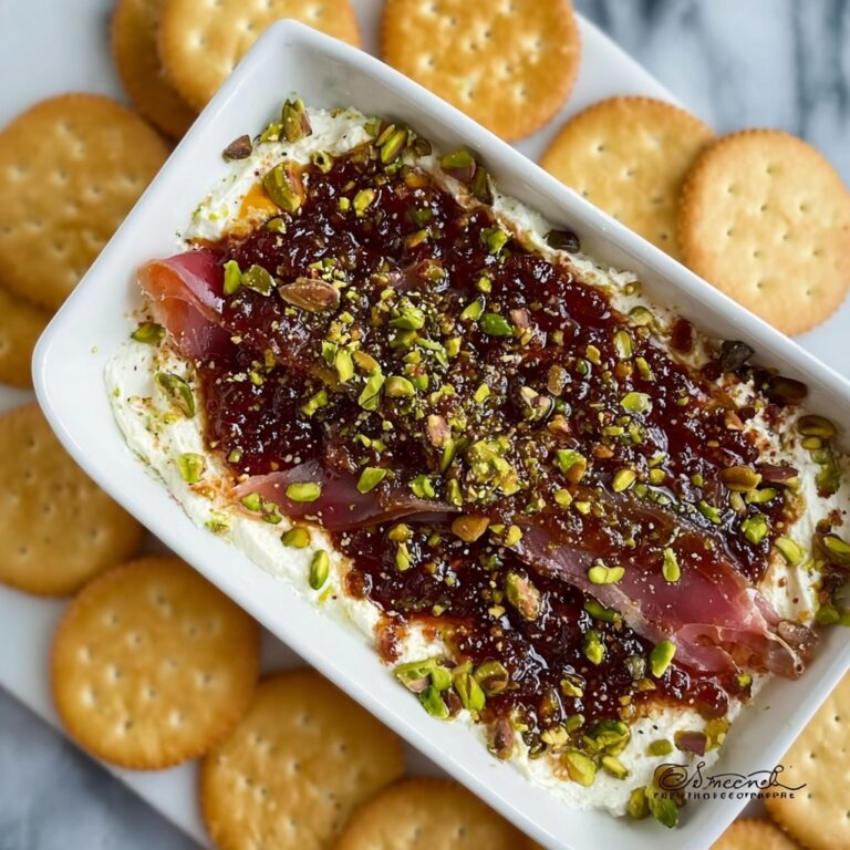 Warm Fig and Prosciutto Goat Cheese Dip Recipe