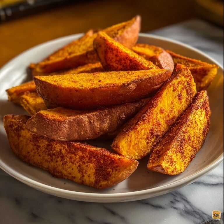Air Fryer Sweet Potato Wedges Recipe