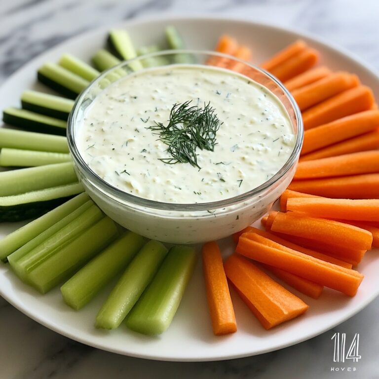 Tangy Pickle Juice Ranch Dressing for Flavorful Salads Recipe