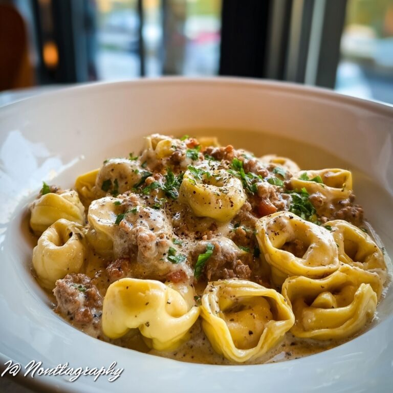 Delicious Philly Cheesesteak Tortellini Pasta Recipe
