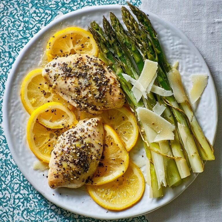 Sheet Pan Lemon Chicken and Asparagus Recipe