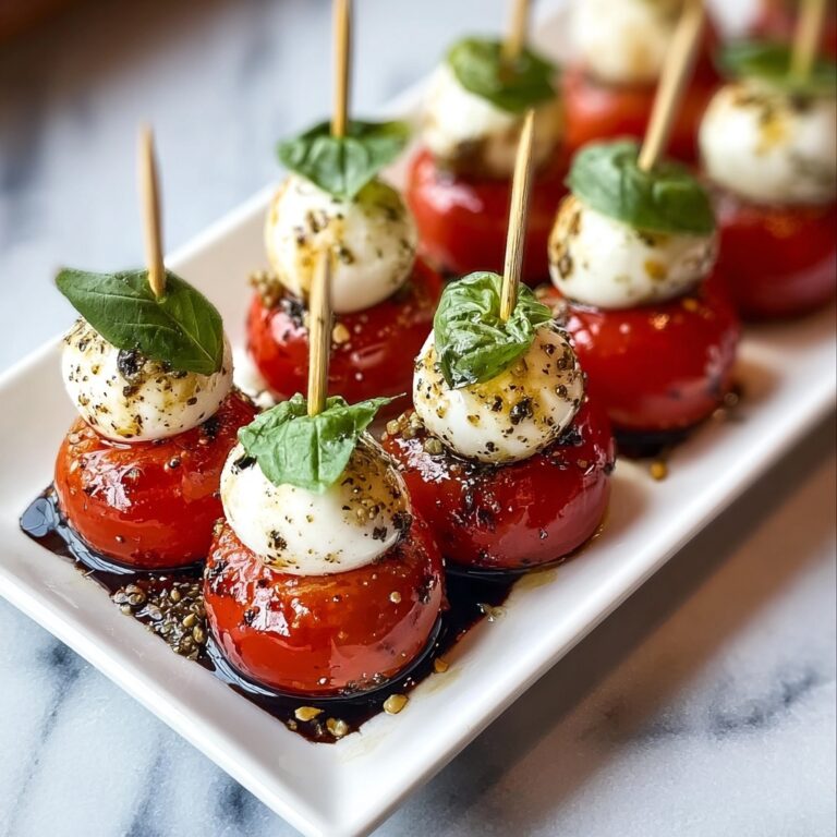 Mini Caprese Mozzarella Bites Recipe