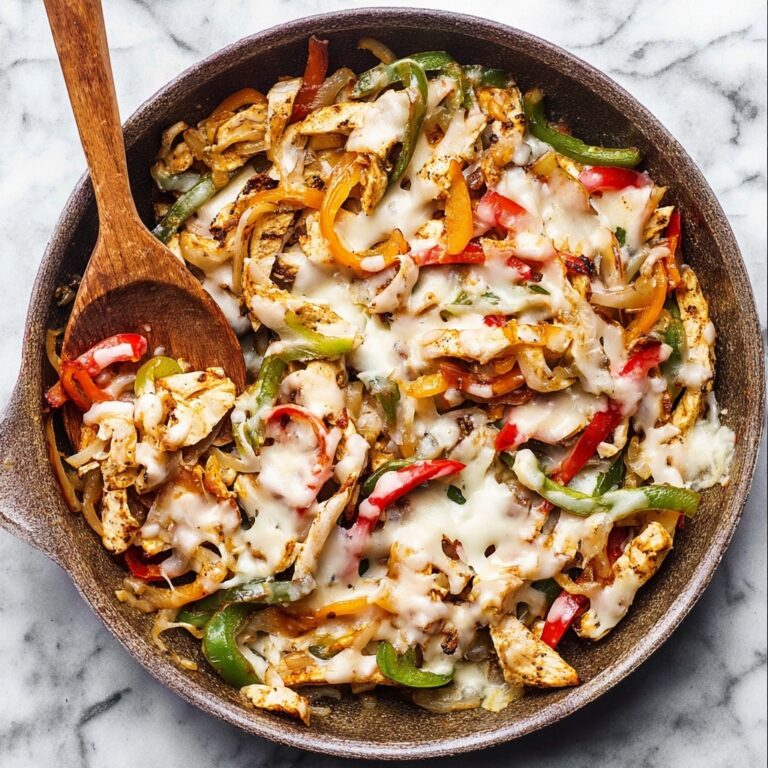 Chicken Cheesesteak Skillet Recipe
