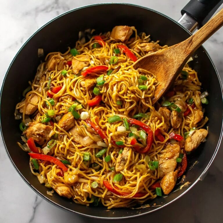 Easy Chicken Yakisoba Recipe