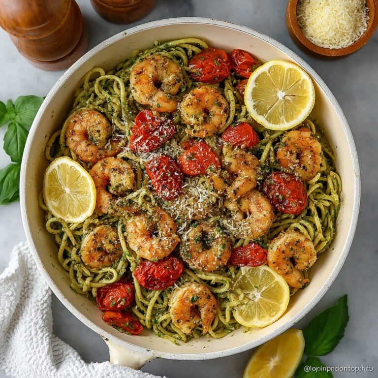 Shrimp Pesto Pasta Recipe