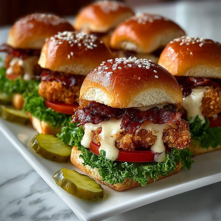 Ultimate Honey Mustard Chicken Sliders Recipe