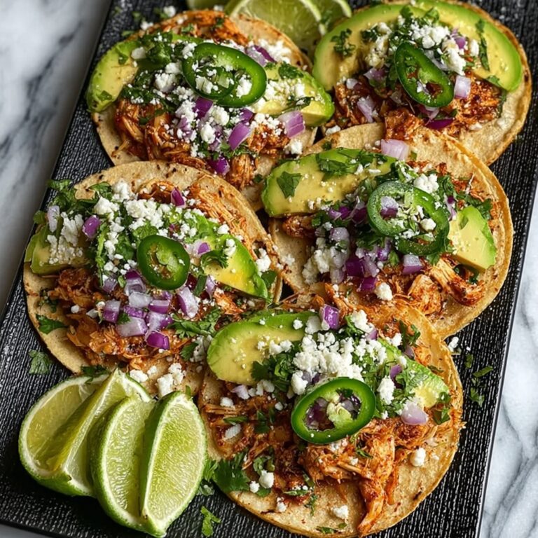 Healthy Crockpot Chicken Tacos Recipe