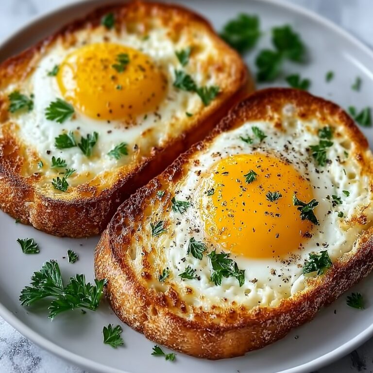 Air Fryer Egg & Cheese Toast Recipe