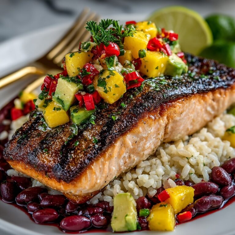 Cajun Salmon with Mango Salsa Recipe