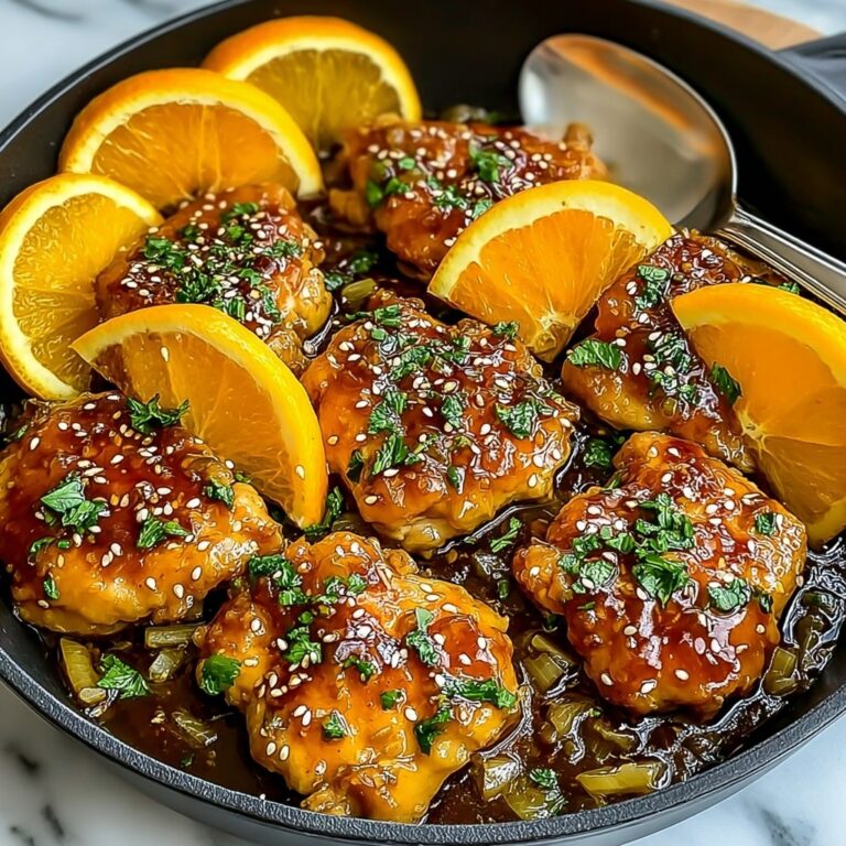 Asian Glazed Orange Chicken Recipe