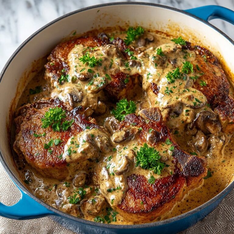 Cream of Mushroom Pork Chops Recipe
