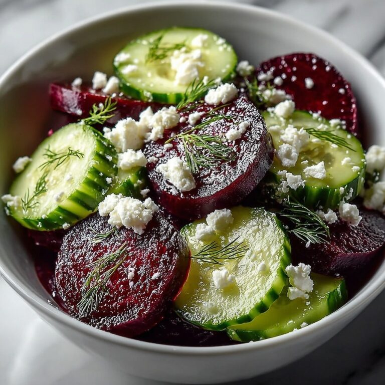 Delicious Beet Salad with Feta and Crisp Cucumbers Recipe
