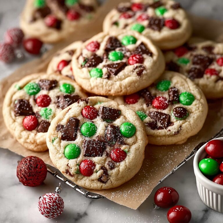 M&M Christmas Cookies Recipe