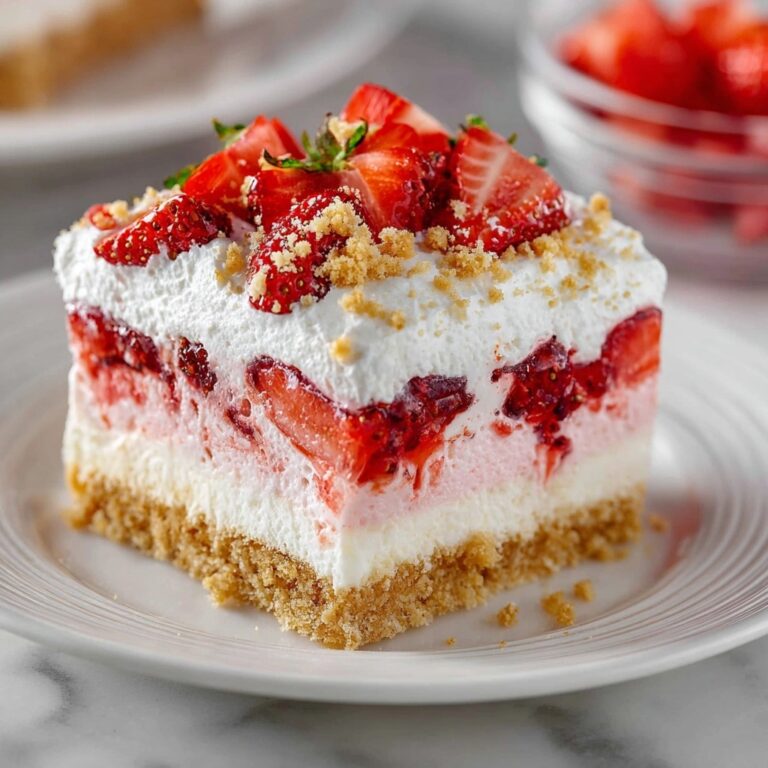 Strawberry Delight No-Bake Cheesecake Recipe