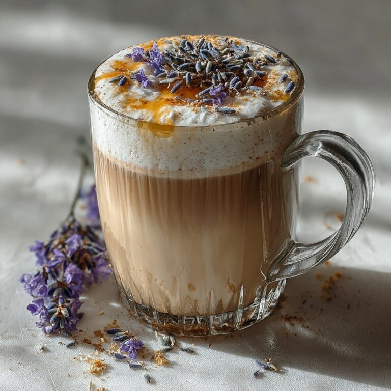 Honey Lavender Latte Recipe
