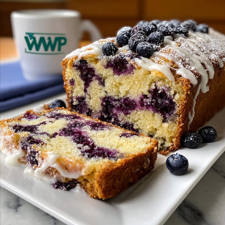 Ultra Moist & Tender Blueberry Cream Cheese Bread Recipe