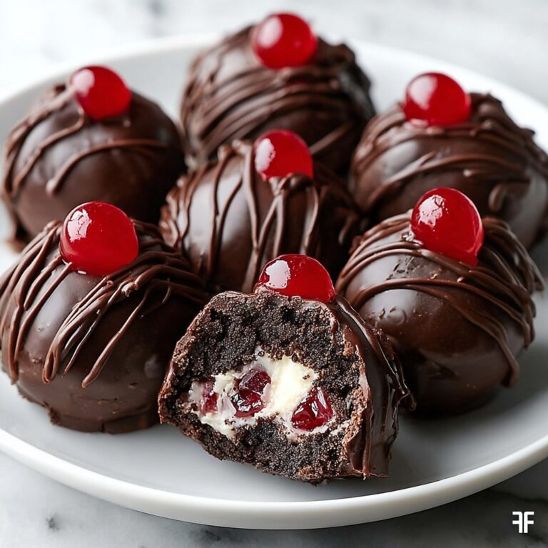 Black Forest Cookie Dough Brownie Bombs Recipe