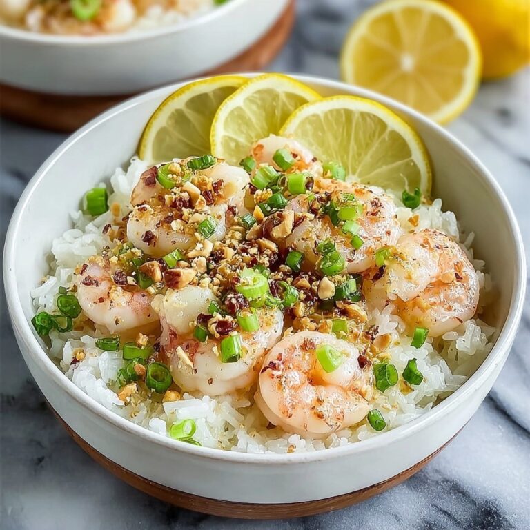 Lemon Shrimp Bowl Recipe