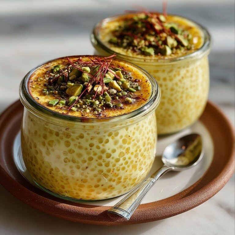 Indian-Style Overnight Oats with Saffron, Pistachios, and Cardamom Recipe