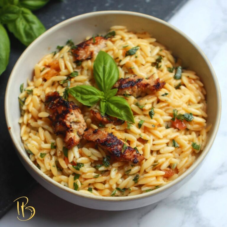 Chicken Chorizo Orzo Recipe