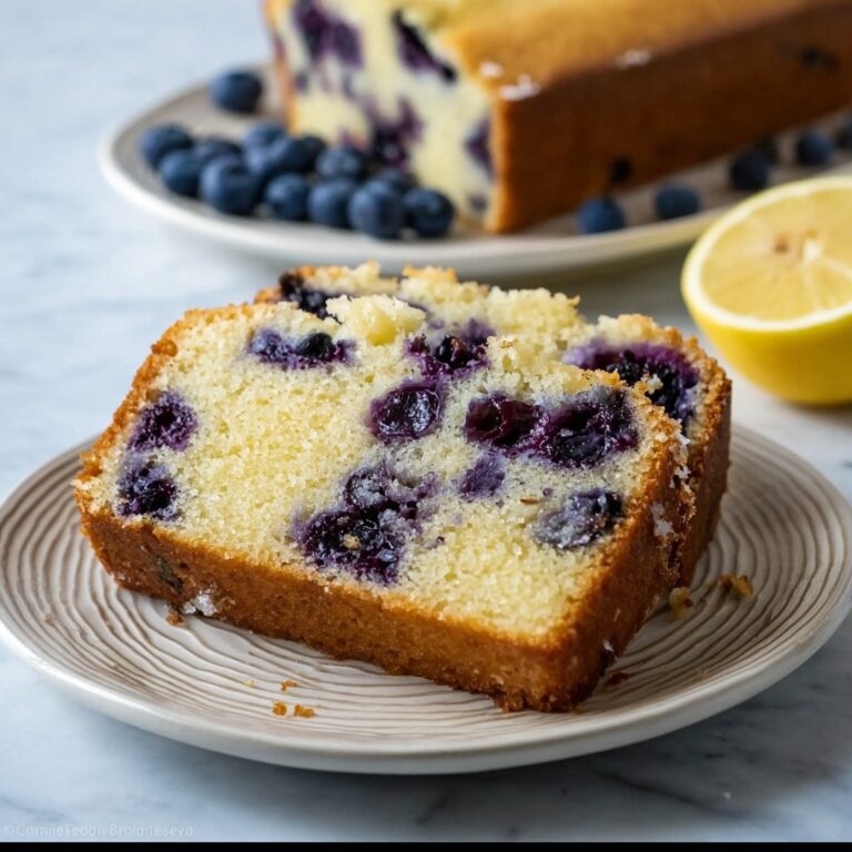 Easy Blueberry Lemon Bread Recipe – Bakery Style Loaf Recipe