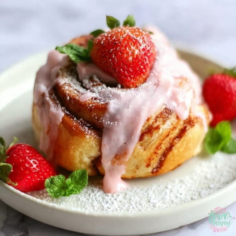 Strawberry Cinnamon Rolls Recipe