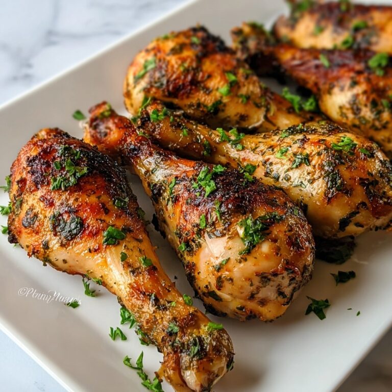 Juicy Herb Roasted Chicken Drumsticks Recipe