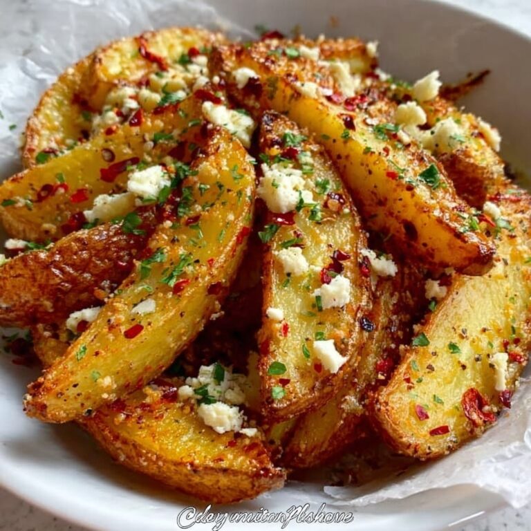 Greek Potato Wedges: Crispy, Flavorful Roast in 40 Minutes Recipe