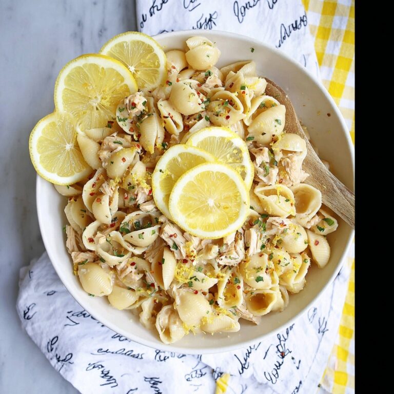 Creamy Lemon Chicken Pasta Recipe