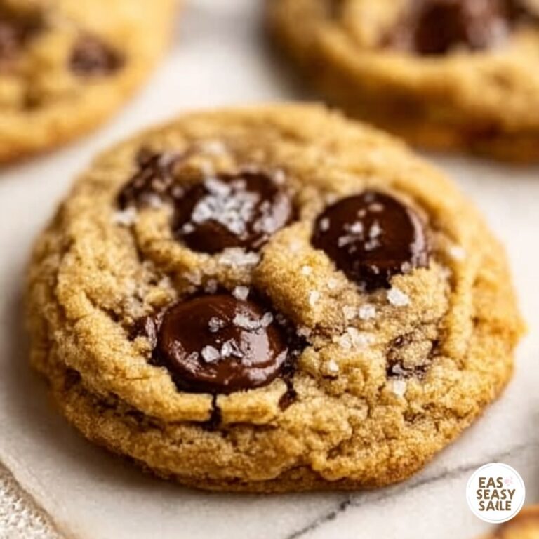 Brown Butter Sourdough Discard Chocolate Chip Cookies Recipe