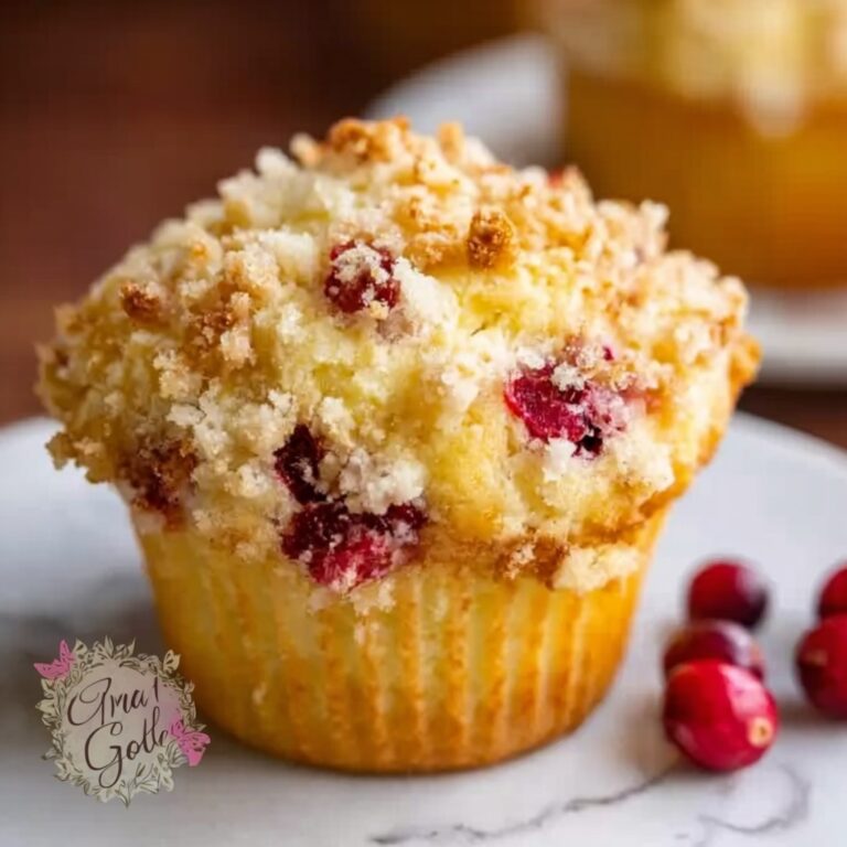 Ricotta Cranberry Orange Muffins Recipe