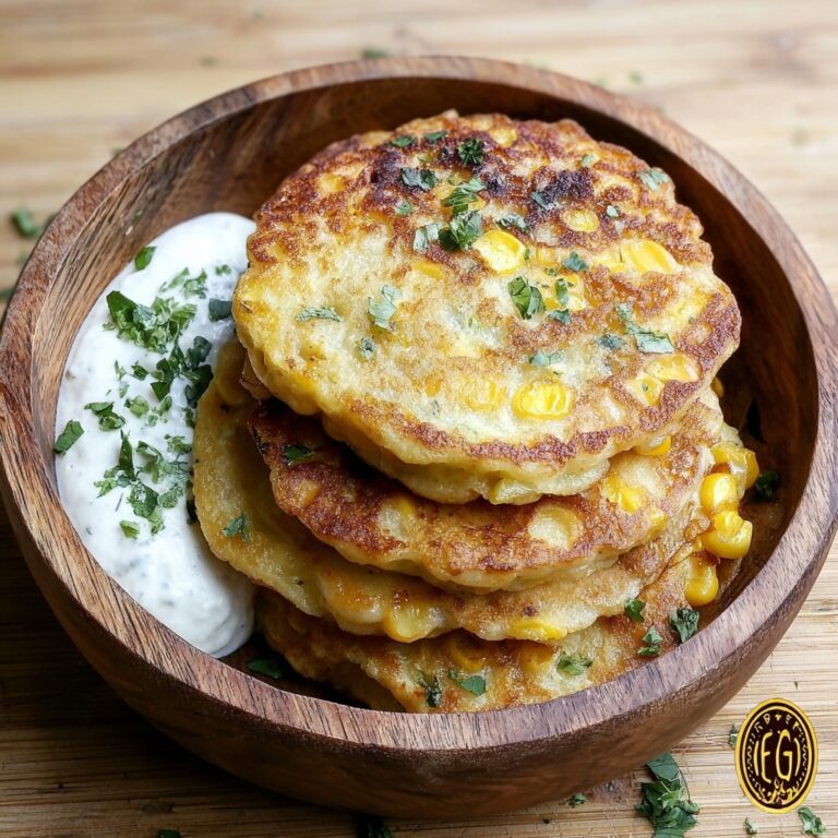 Venezuelan Sweet Corn Cachapas with Cheesy Joy Inside Recipe