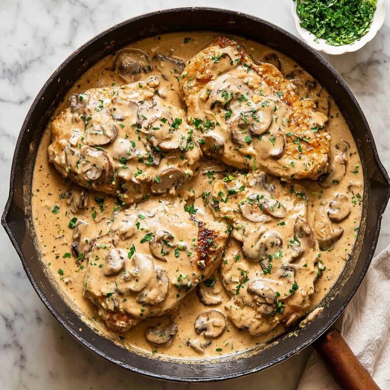Cream of Mushroom Pork Chops Recipe