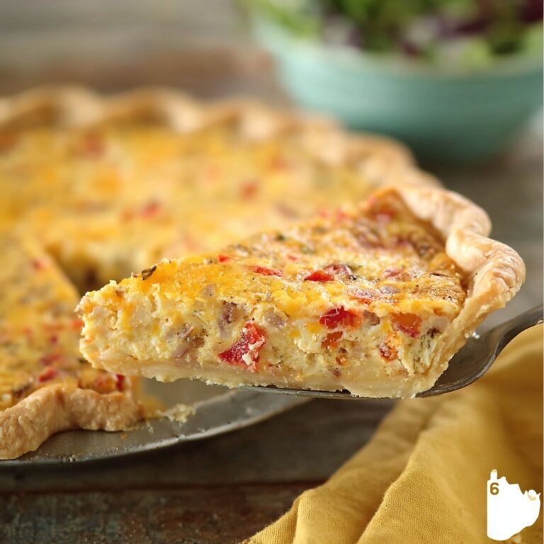 Bacon and Pimento Cheese Quiche Recipe