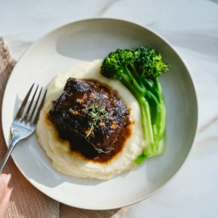 Red Wine Braised Short Ribs Recipe
