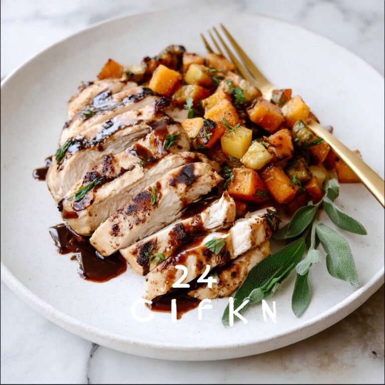 Butternut Squash Apple Bruschetta Chicken Recipe