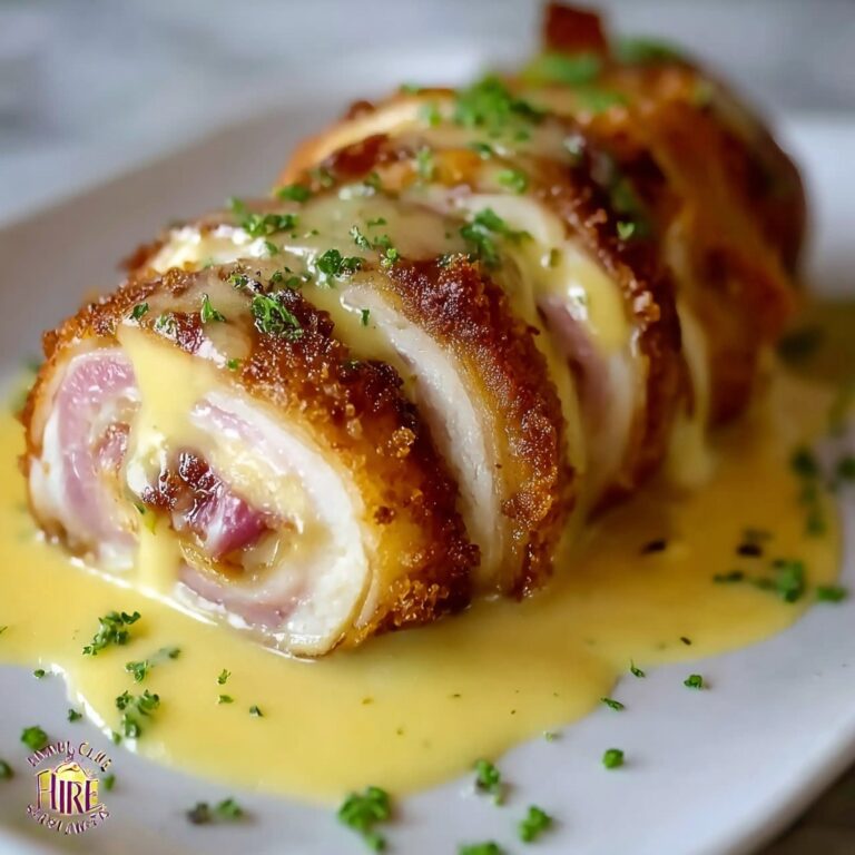Chicken Cordon Bleu with Dijon Sauce: An Incredible 7-Step Recipe