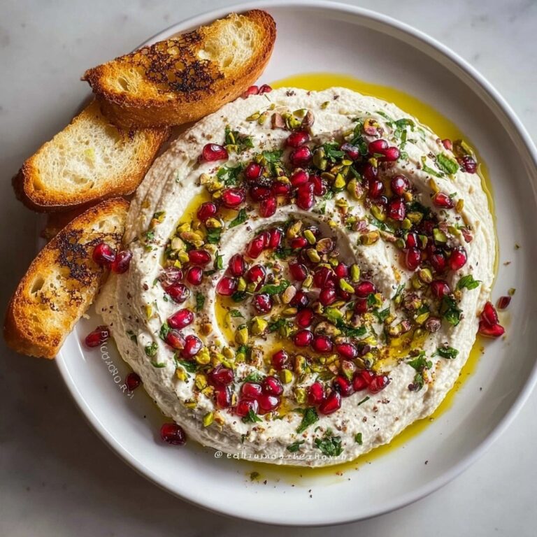 Pomegranate Pistachio Feta Dip Recipe